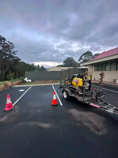 Crushed dust levelling and compacting in Margaret River (7 of 7)